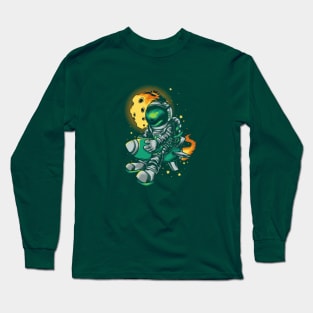 Astronot design Long Sleeve T-Shirt